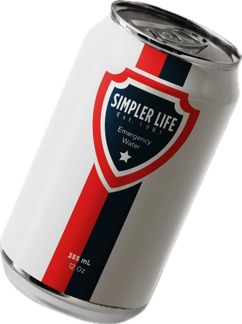 W9428 100-Yr Water, Canned, Quarter Pallet of 600, 12 oz